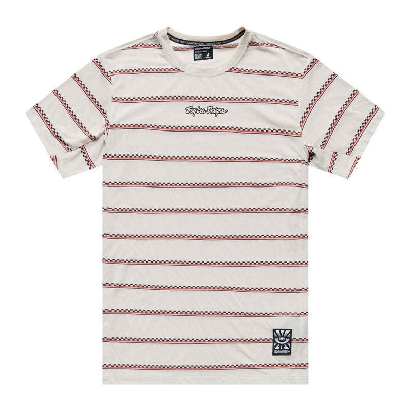 Skyline Ride SS Tee Checked Out Pumice