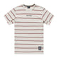 Skyline Ride SS Tee Checked Out Pumice