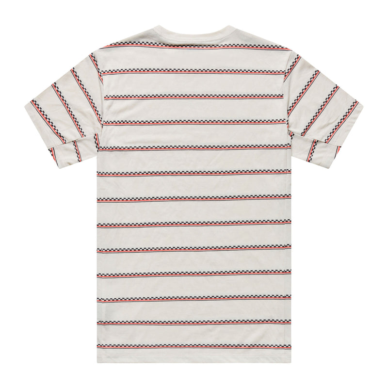 Skyline Ride SS Tee Checked Out Pumice