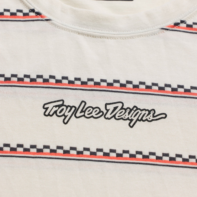 Skyline Ride SS Tee Checked Out Pumice