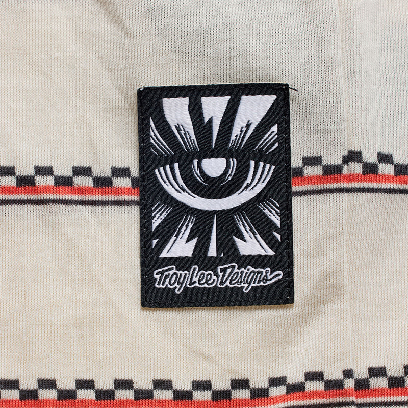 Skyline Ride SS Tee Checked Out Pumice