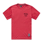Skyline Ride SS Tee Feathered Ember Red