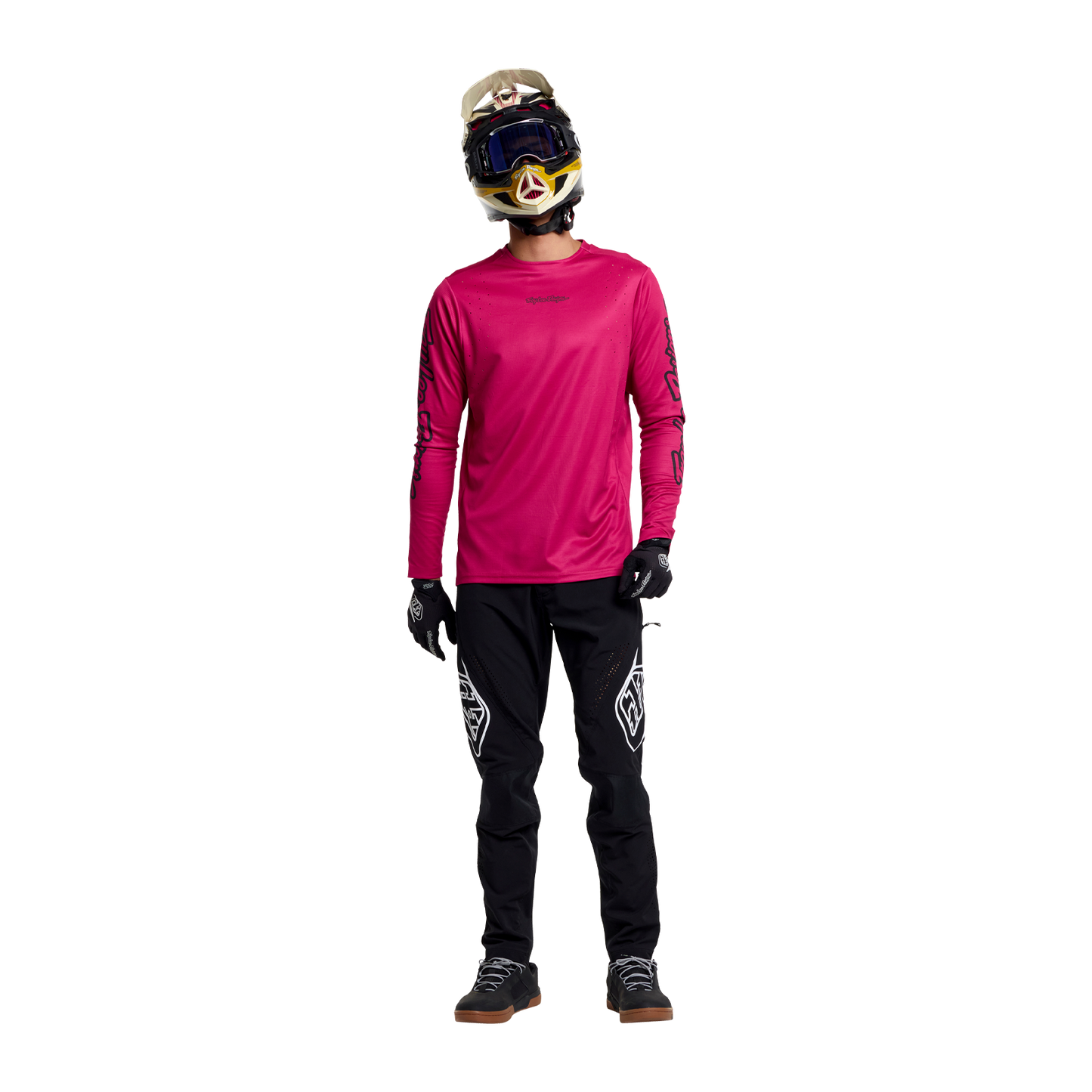 Sprint Pro LS Jersey Mono Fuchsia