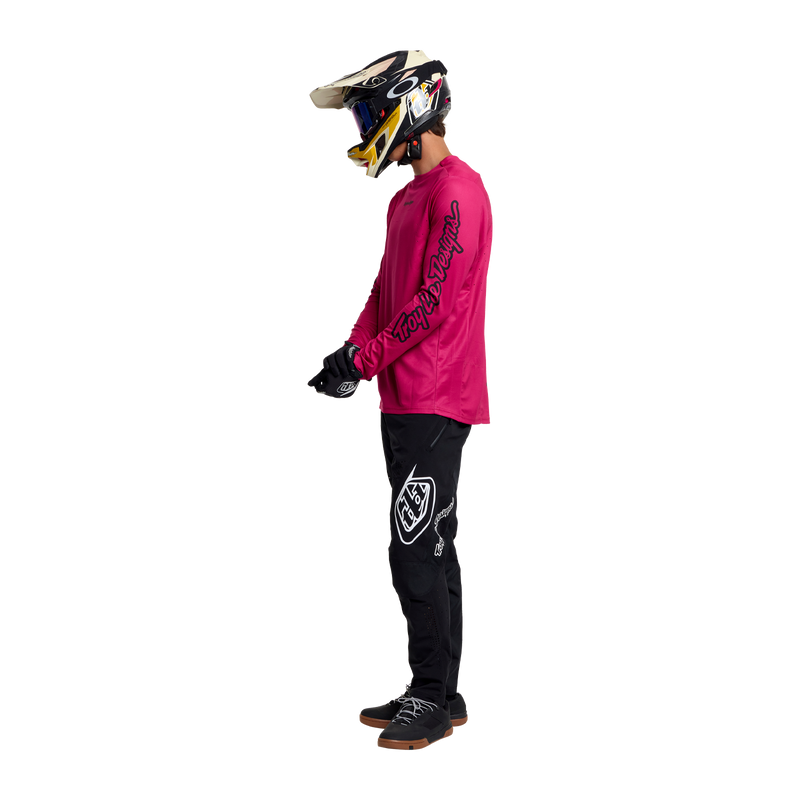 Sprint Pro LS Jersey Mono Fuchsia