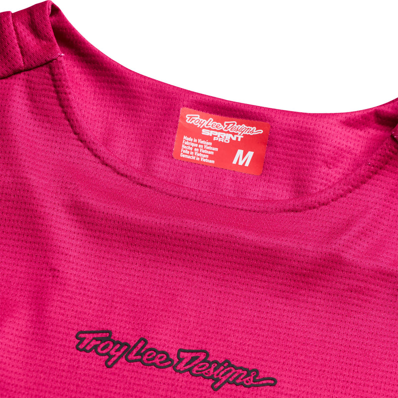 Sprint Pro LS Jersey Mono Fuchsia
