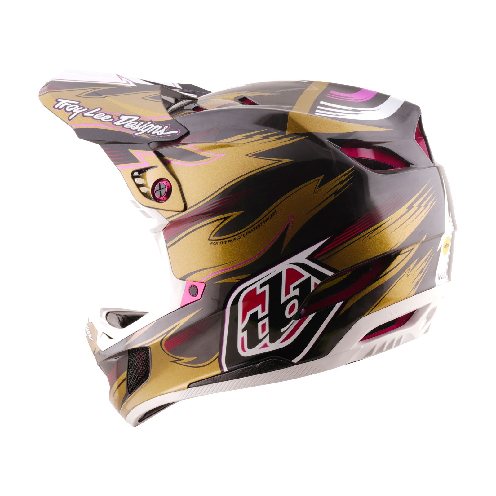 D4 Carbon Helmet Cyclops Gold – Troy Lee Designs