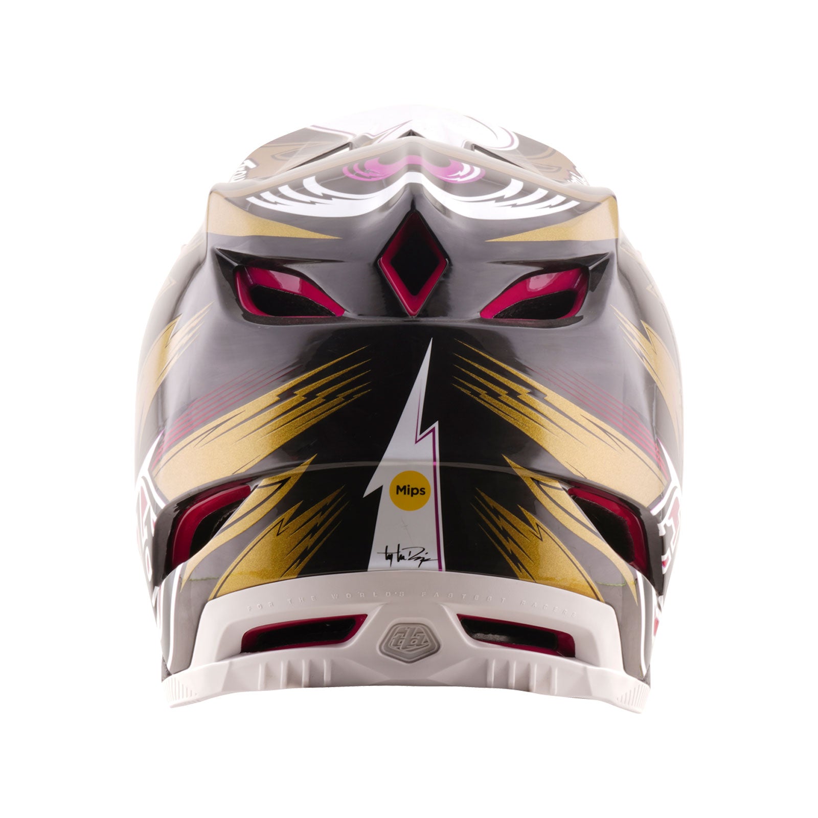 D4 Carbon Helmet Cyclops Gold – Troy Lee Designs