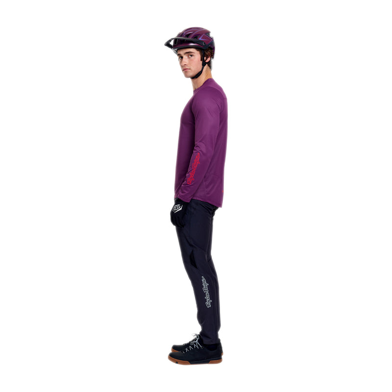 Skyline Pro LS Jersey Mono Sangria
