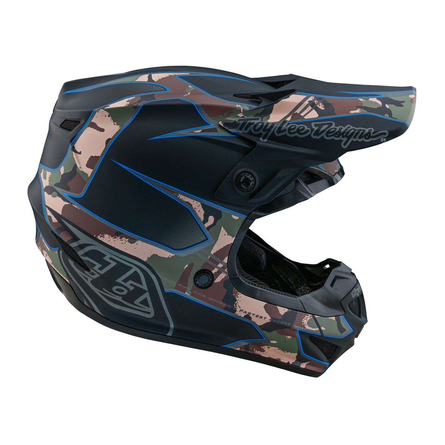 SE4 Polyacrylite Helmet Matrix Camo Black – Troy Lee Designs