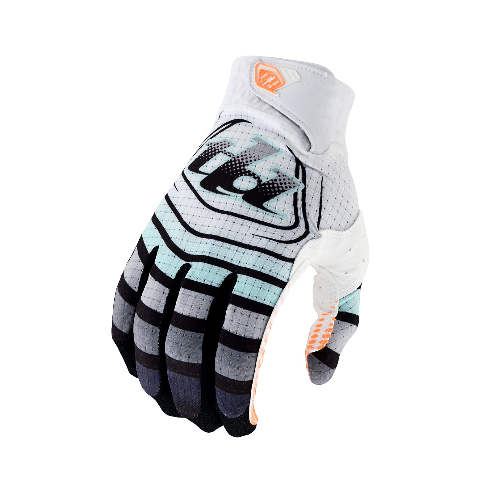 Youth Air Glove Wavez Bleached Aqua