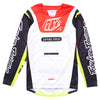 Youth GP Pro Jersey Blends White / Glo Red