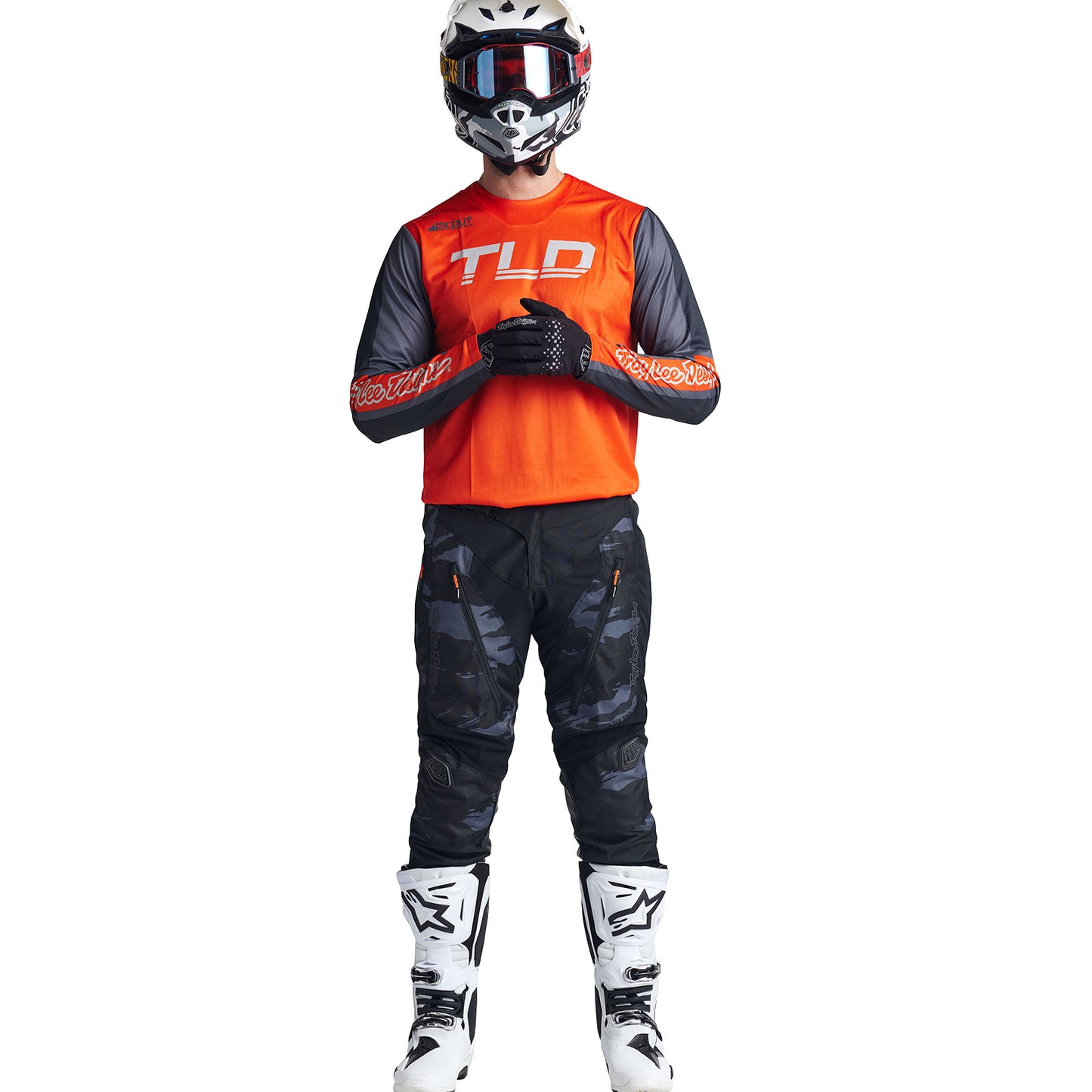 Scout GP Jersey Recon Neon Orange / Gray – Troy Lee Designs