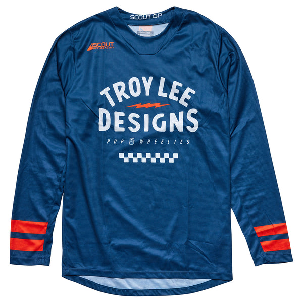 Scout GP Jersey Ride On Slate Blue – Troy Lee Designs
