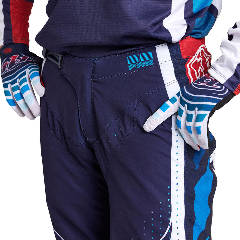 SE Pro Pant Wavez Navy / Red