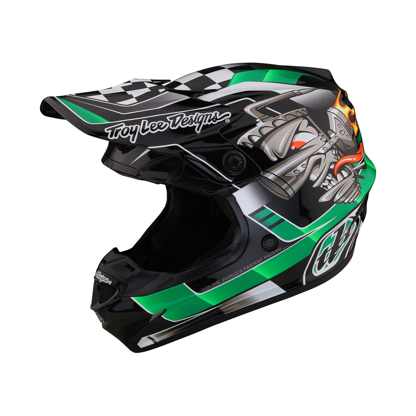SE4 Polyacrylite Helmet Carb Green