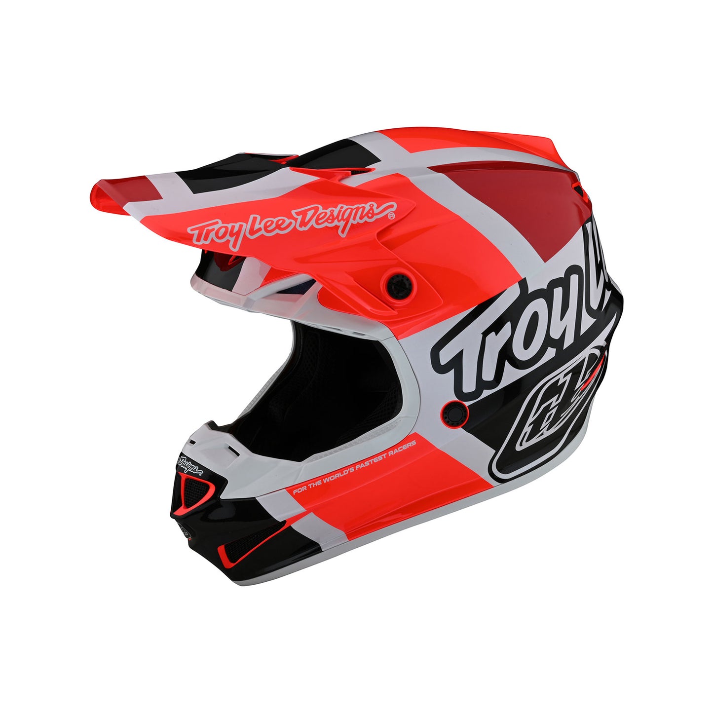 SE4 Polyacrylite Helmet Quattro Red / Charcoal