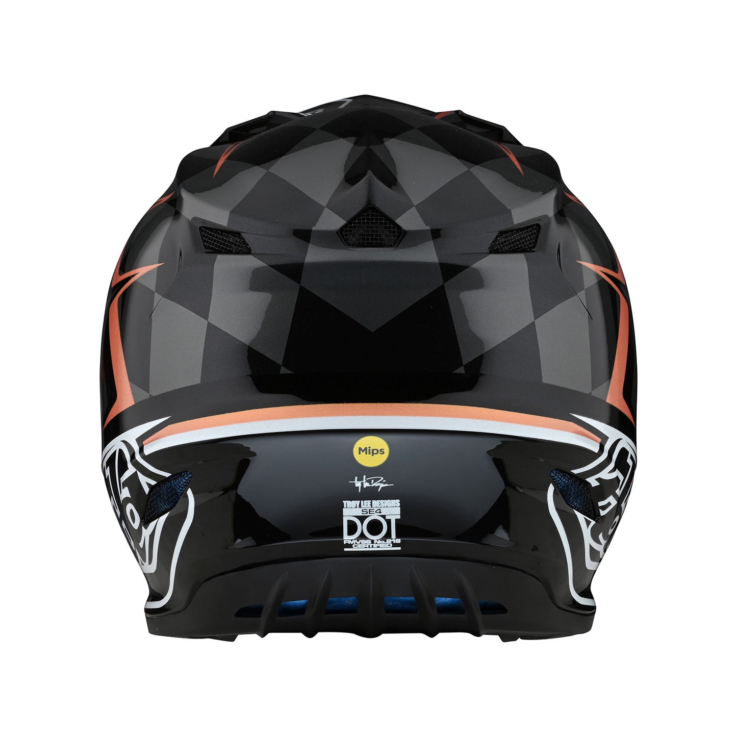 SE4 Polyacrylite Helmet Warped Black / Copper