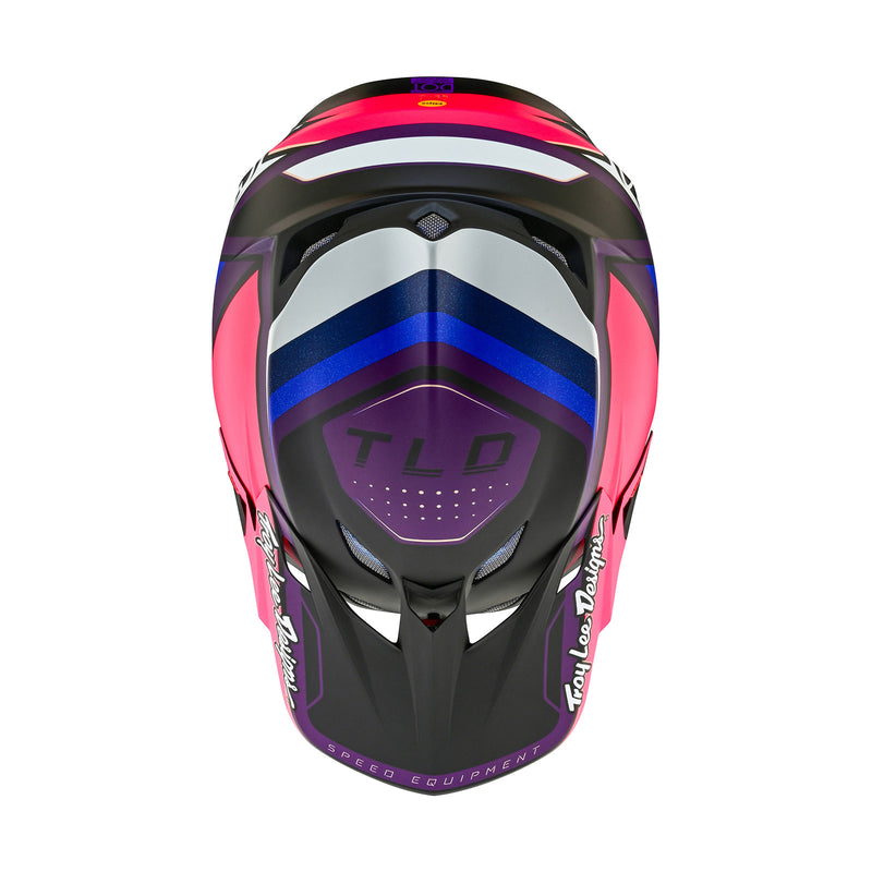 black and pink motorcycle helmet Troy Lee Designs - SE5 Composite Reverb LE Helmet