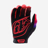 Youth Air Glove Reverb Black / Glo Red