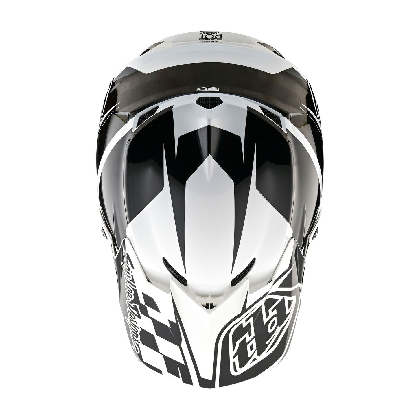 GP Helmet  Check Up White / Black