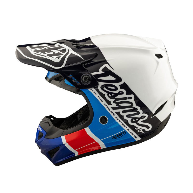 blue line motorcycle helmet GP Helmet Runner Blue – Troy Lee Designs