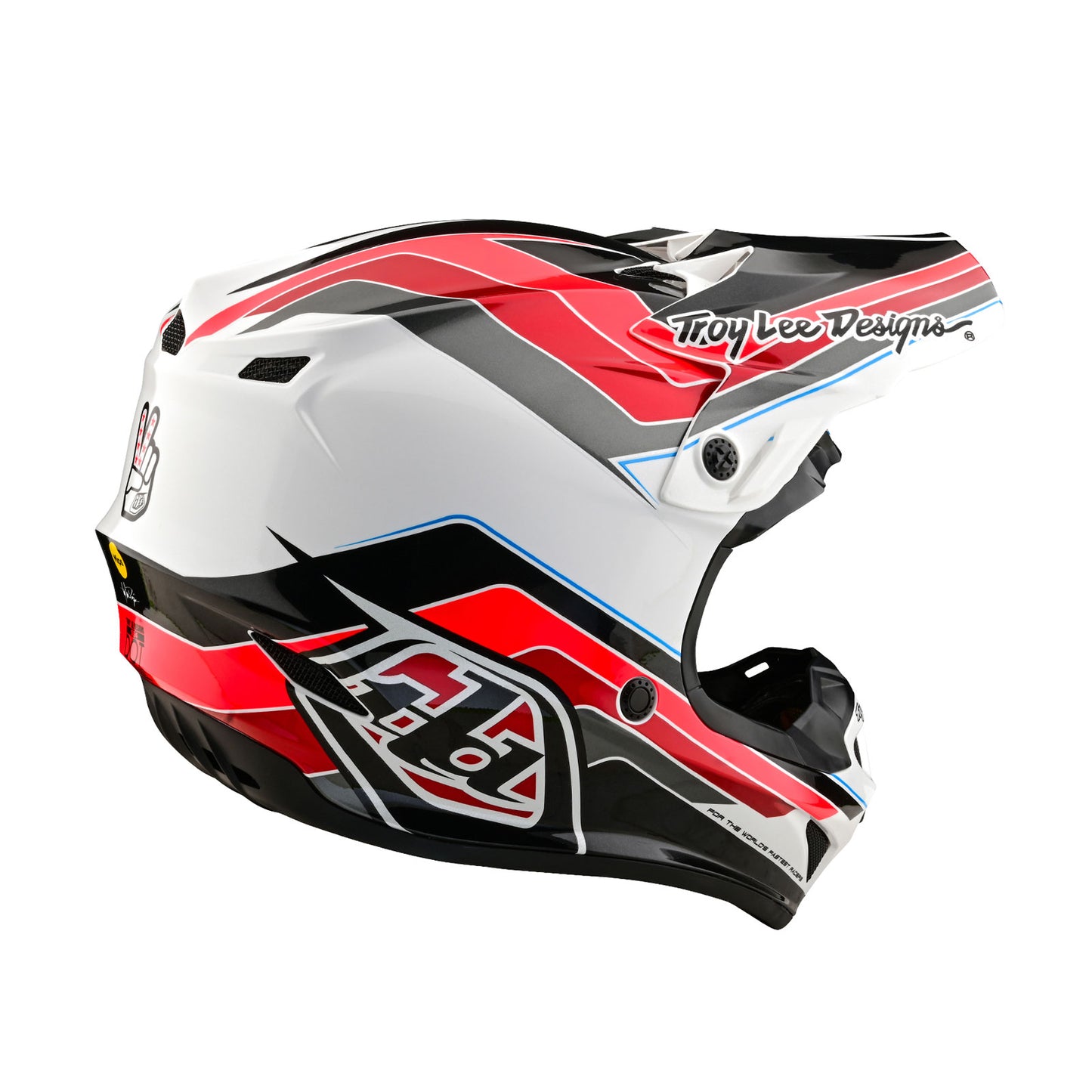 SE4 Polyacrylite Helmet W/MIPS Block Charcoal / Red