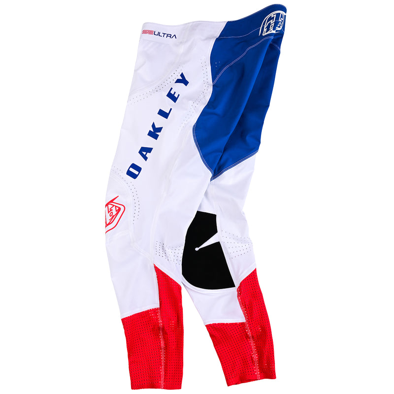 Troy Lee Designs Pantaloni Motocross SE Ultra Factory | Bianco | Taglia W34 | Tessuto BlueSign Certificato