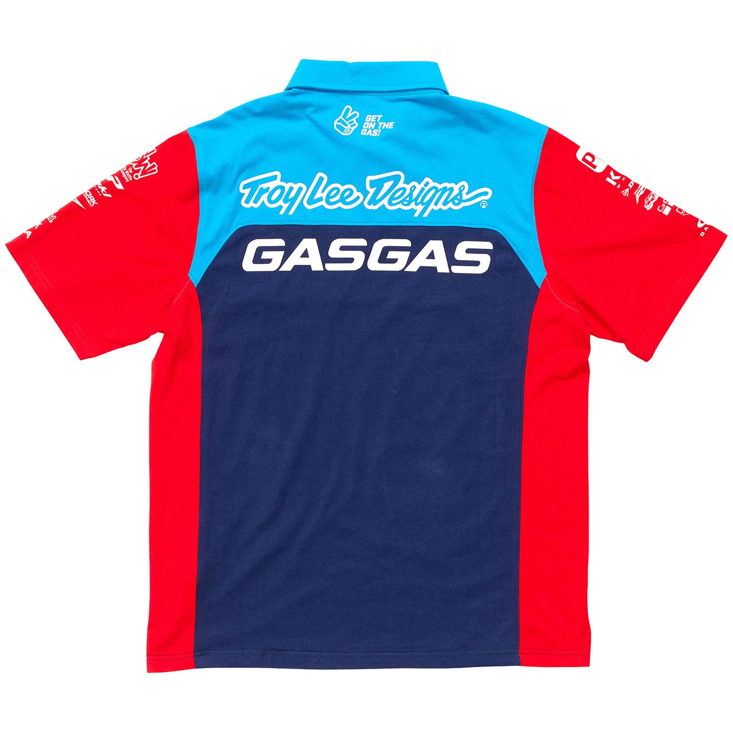 Pit Shirt TLD GasGas Team Navy / Red
