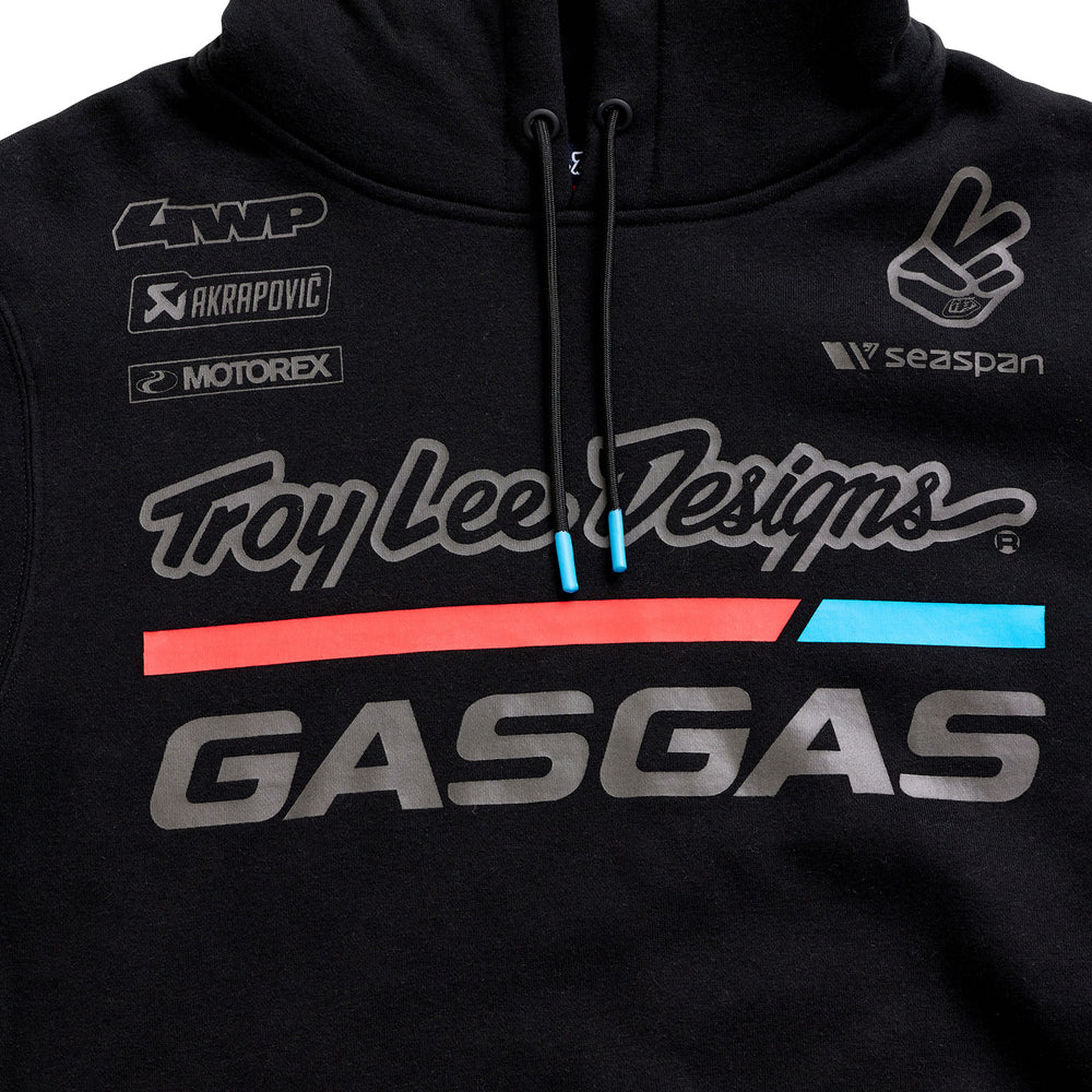 Pullover Hoodie TLD GasGas Team Black BLACK SM