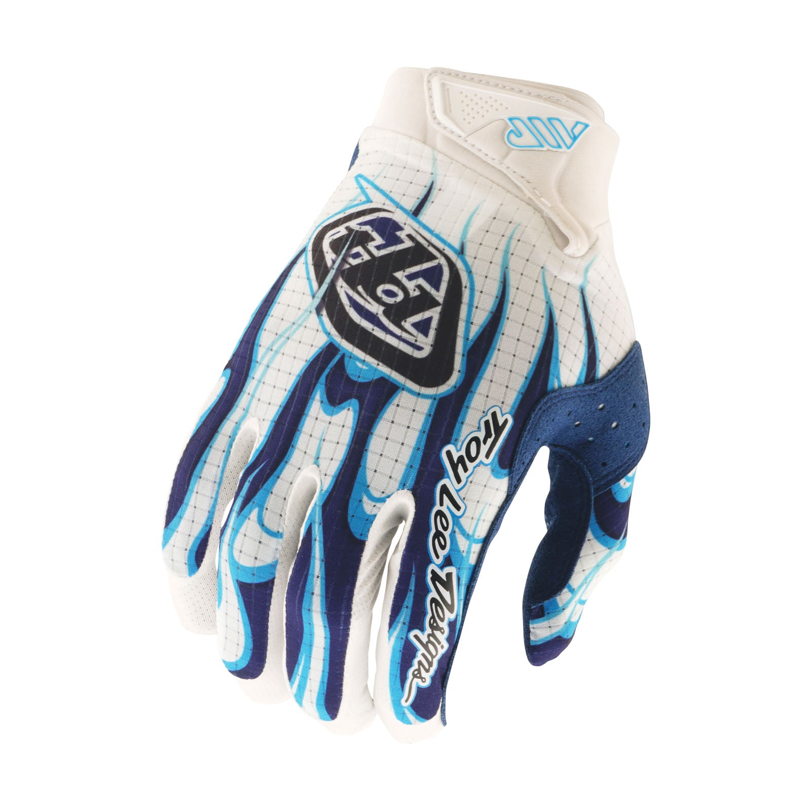 Air Glove Torched White / Blue – Troy Lee Designs