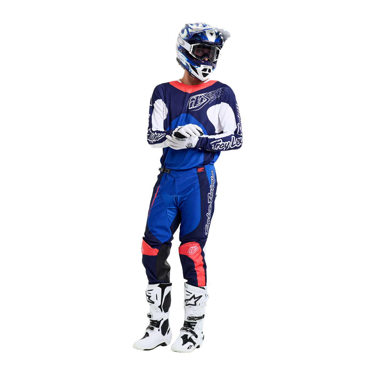 GP Pro Jersey Frames Navy / White
