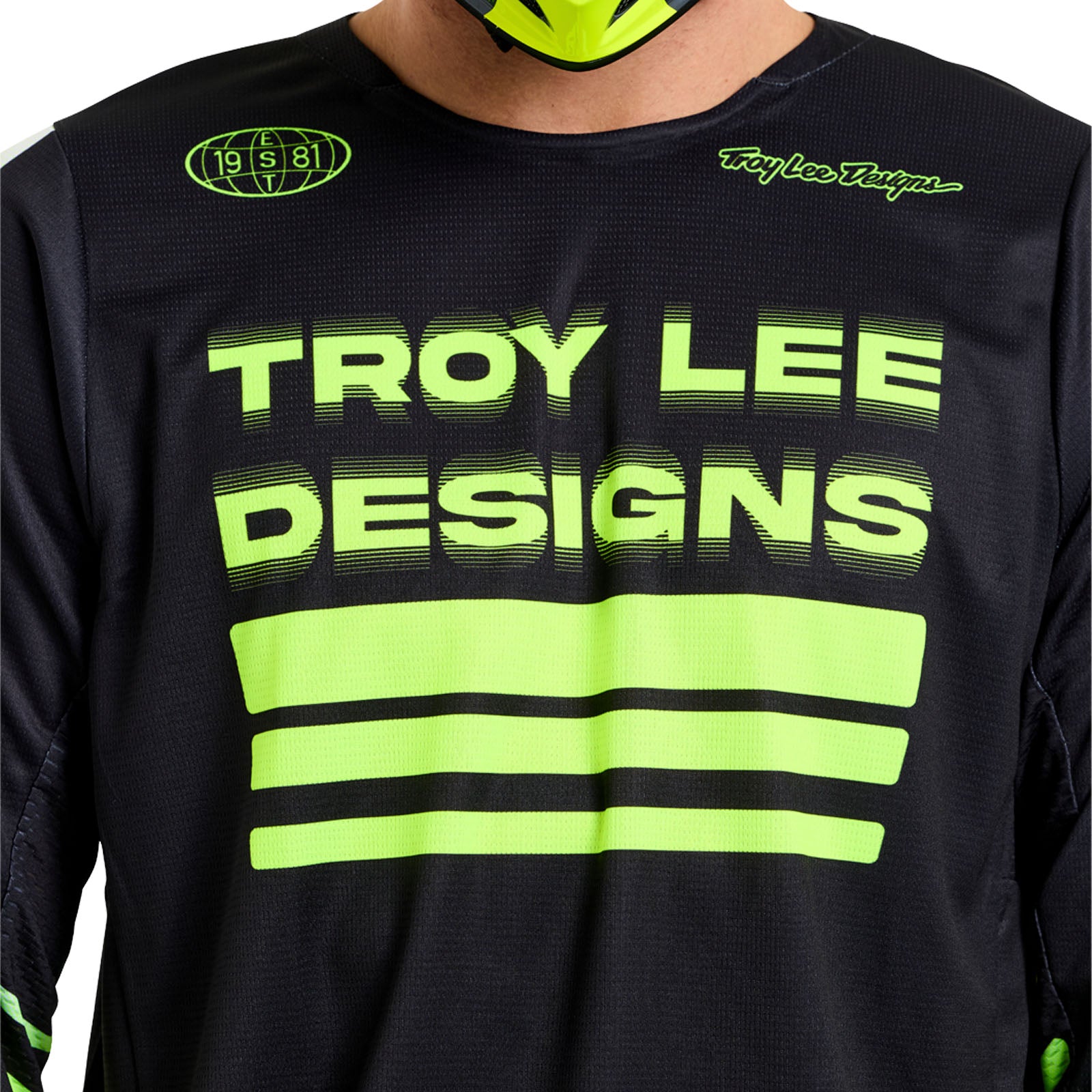 GP Pro Jersey Segment Black / Flo Yellow – Troy Lee Designs
