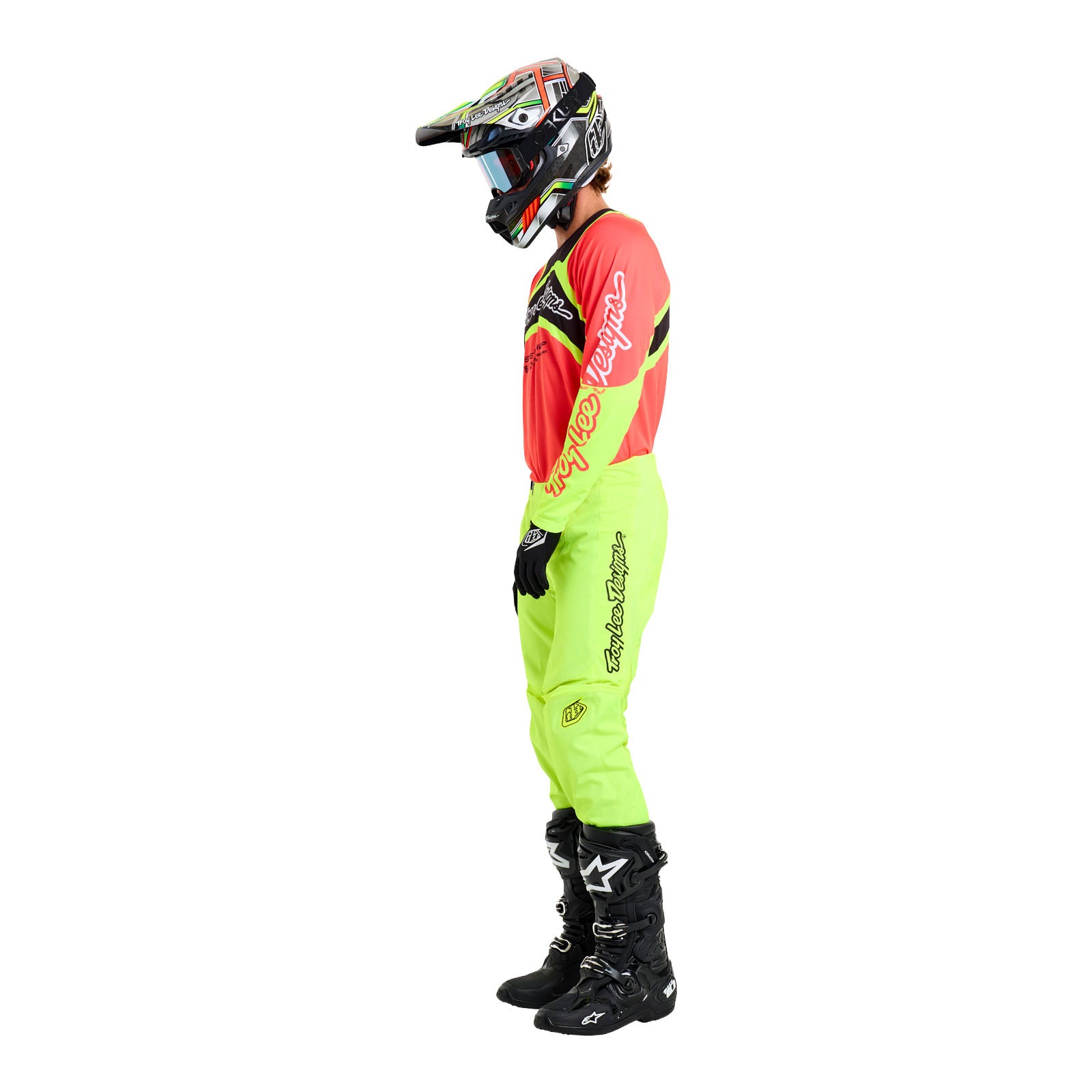 GP Pro Jersey Swerve Infra Red / Flo Yellow – Troy Lee Designs