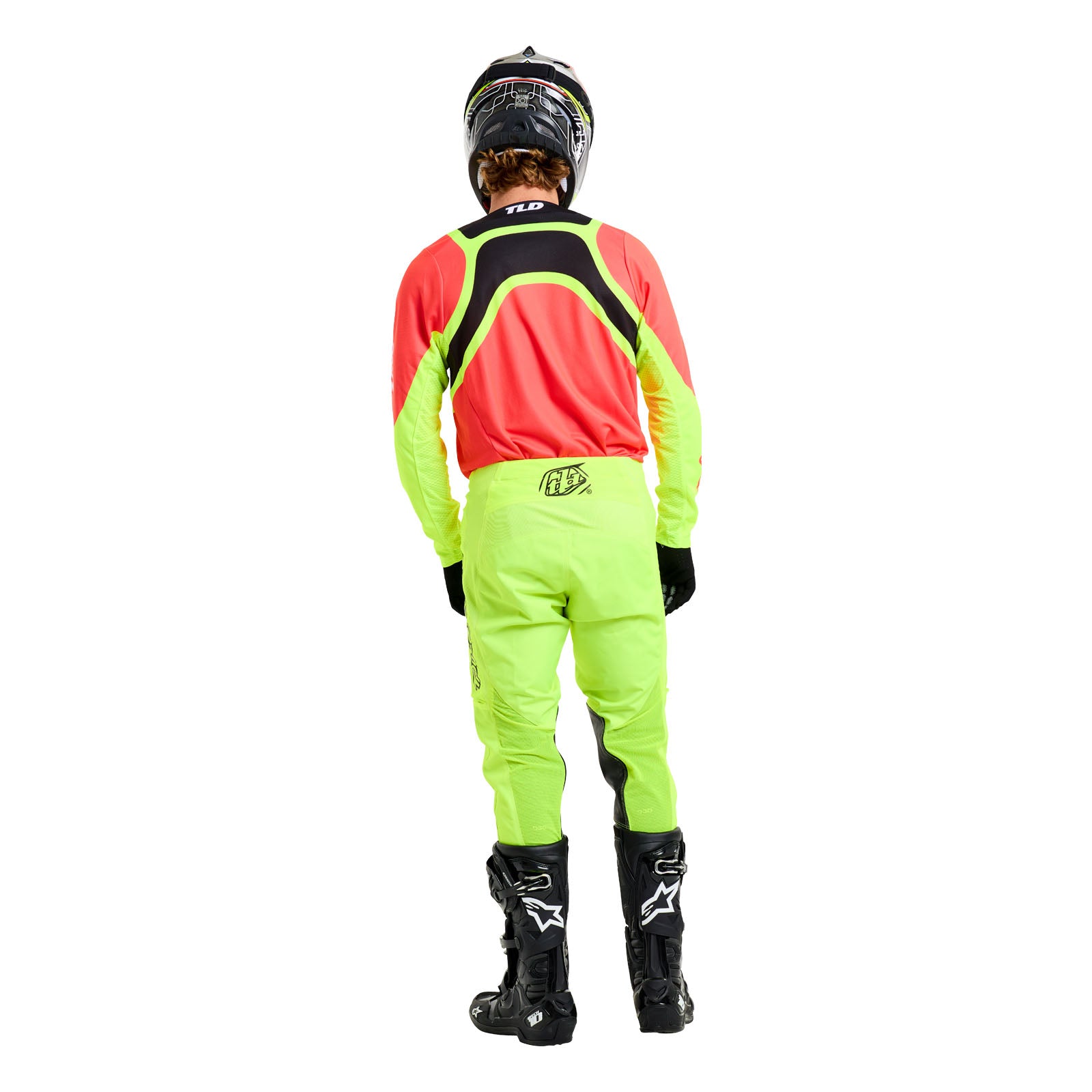 GP Pro Jersey Swerve Infra Red / Flo Yellow – Troy Lee Designs