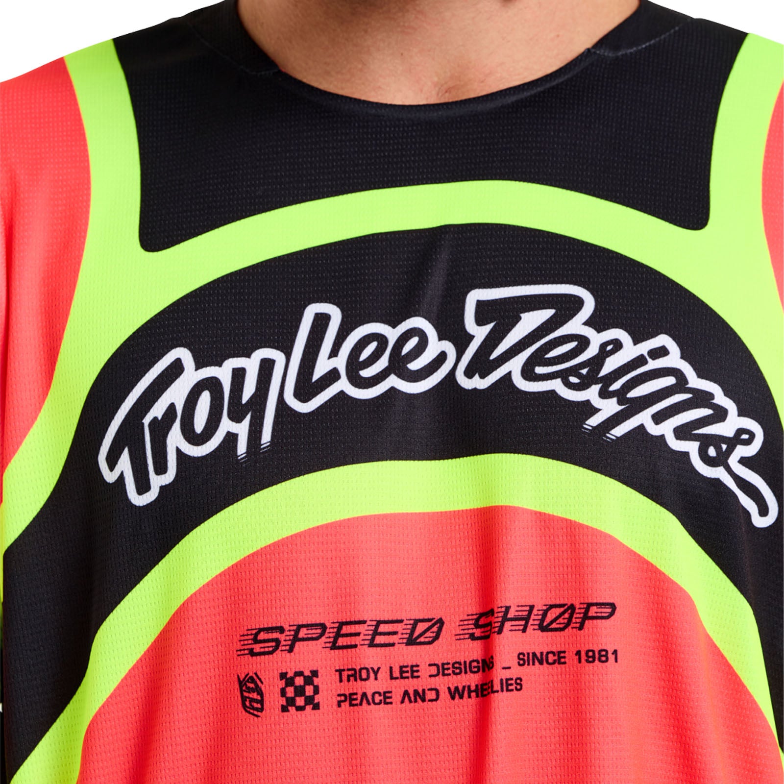 GP Pro Jersey Swerve Infra Red / Flo Yellow – Troy Lee Designs