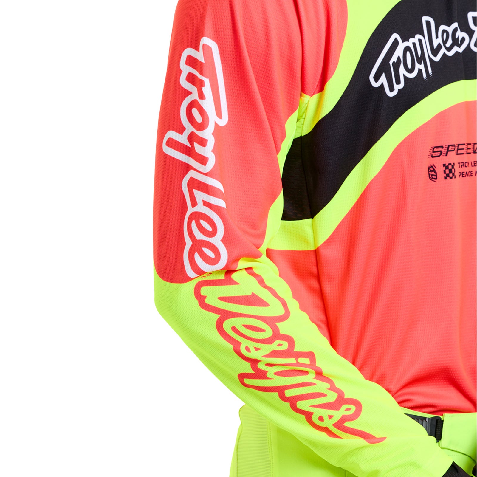 GP Pro Jersey Swerve Infra Red / Flo Yellow – Troy Lee Designs