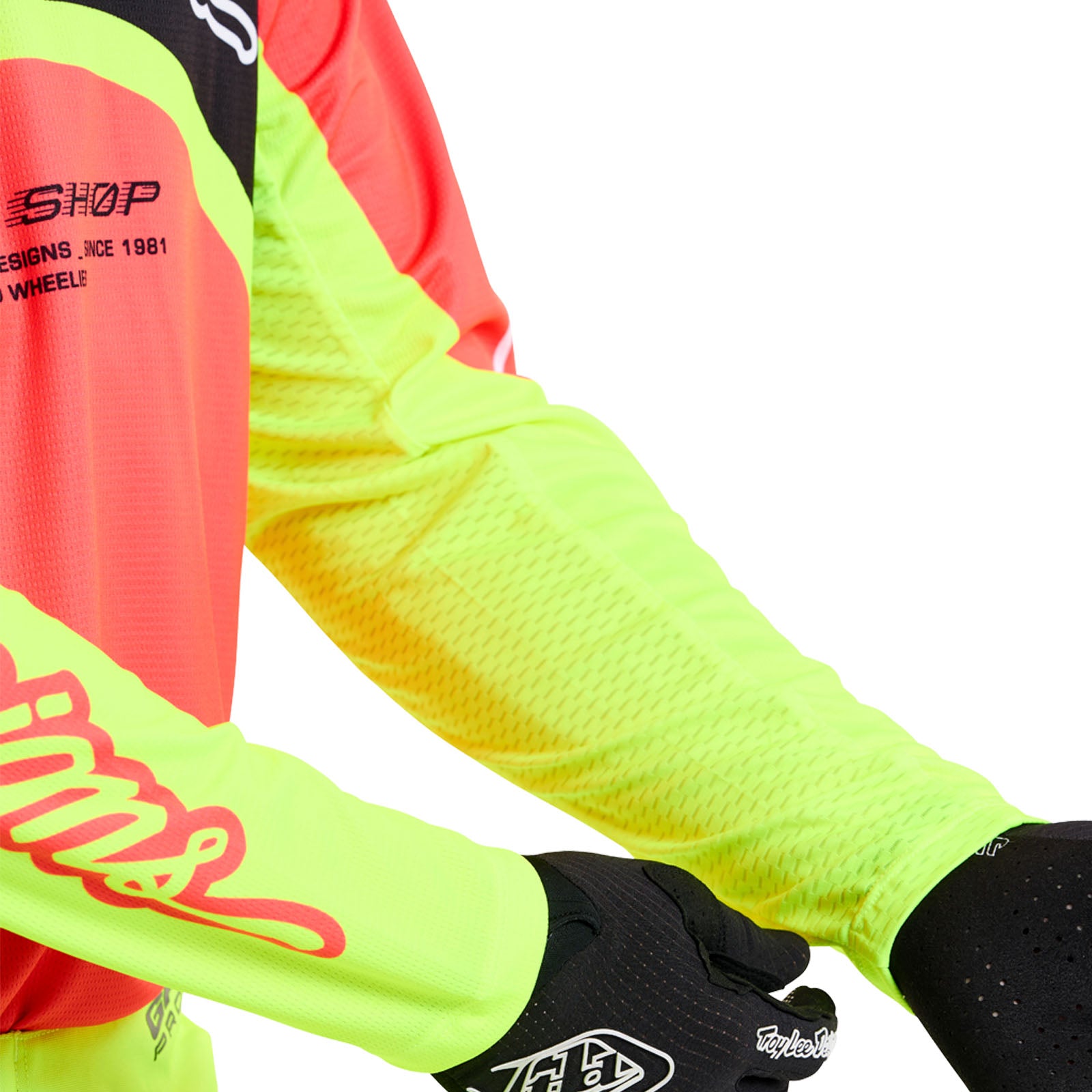 GP Pro Jersey Swerve Infra Red / Flo Yellow – Troy Lee Designs