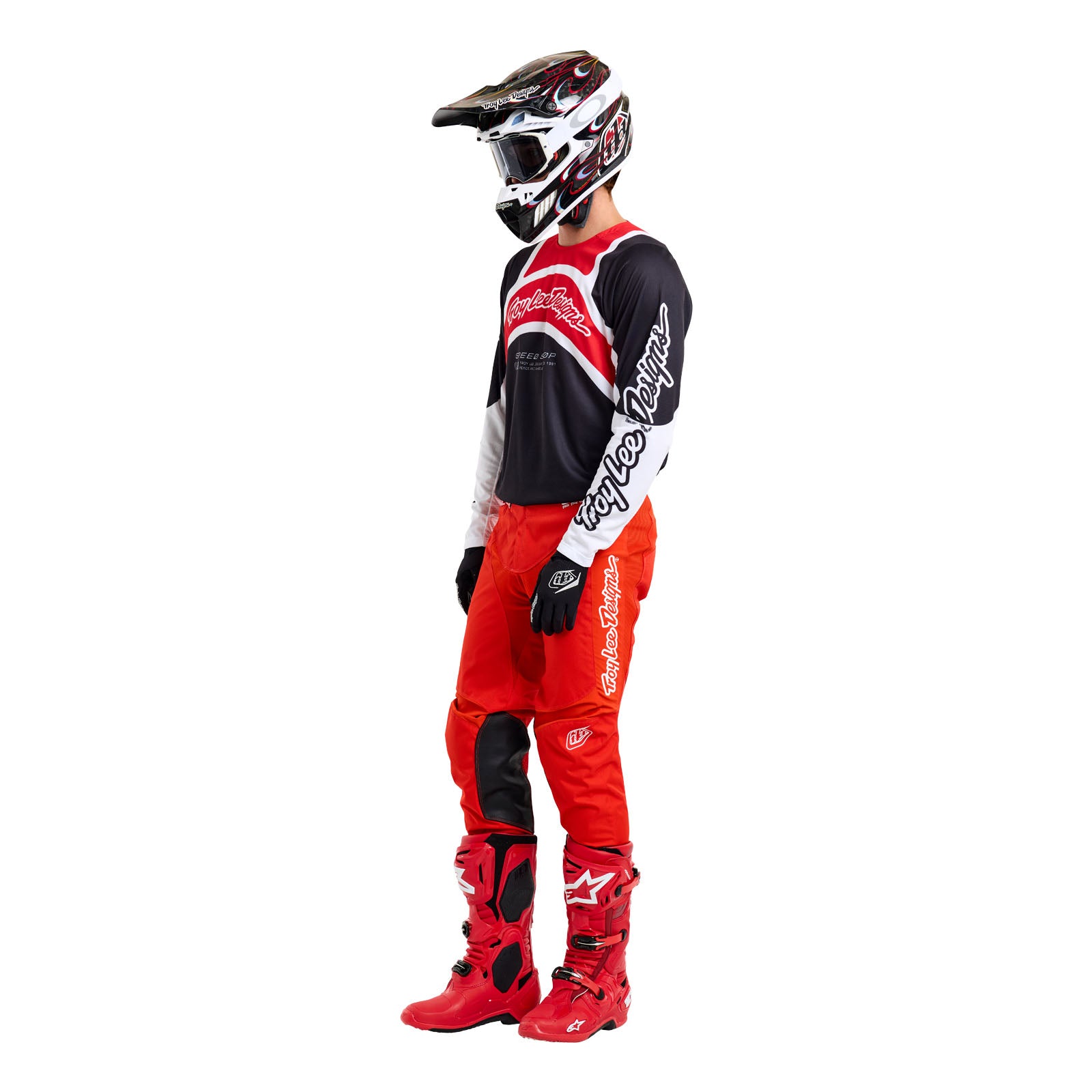 GP Pro Jersey Swerve Black / Red – Troy Lee Designs