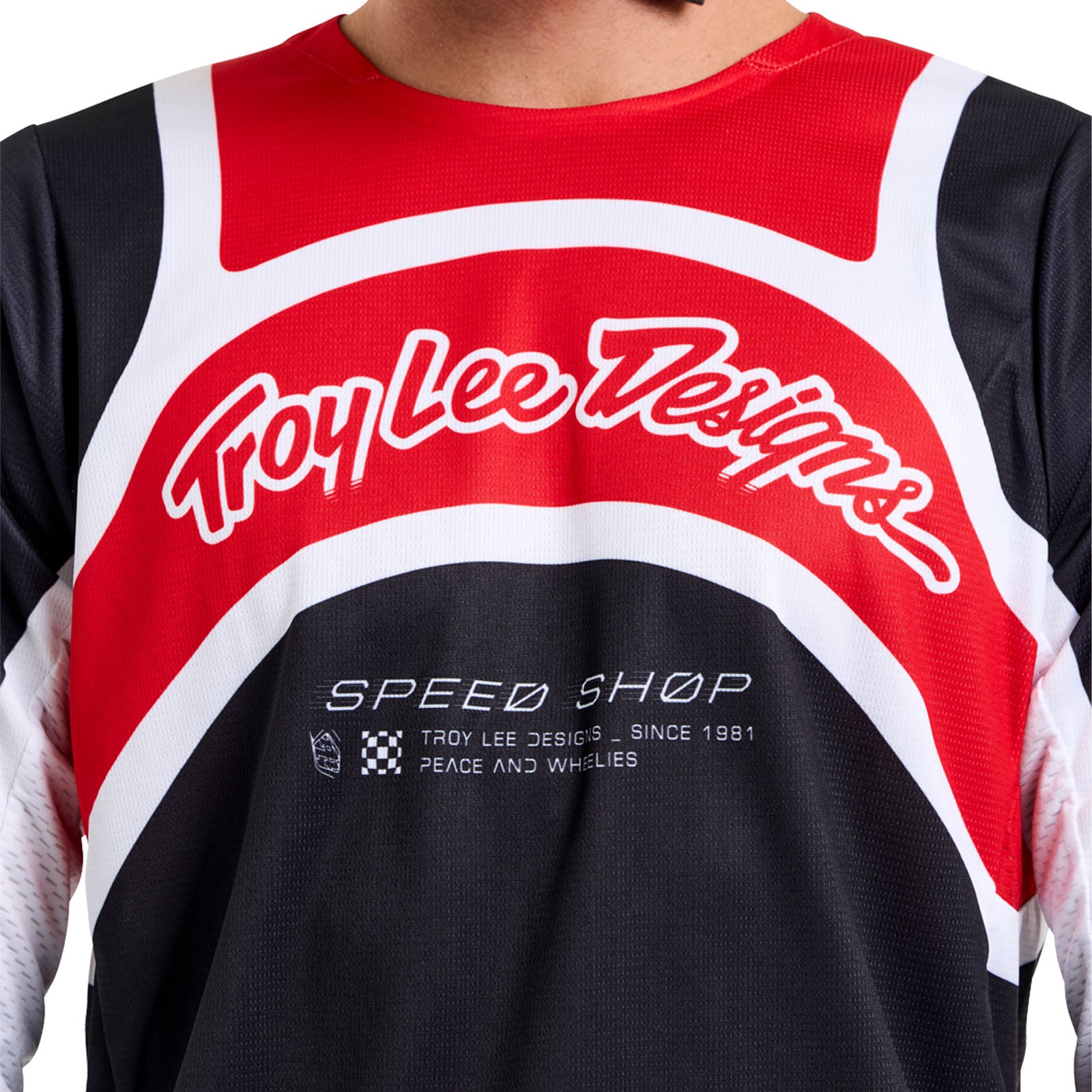 GP Pro Jersey Swerve Black / Red – Troy Lee Designs