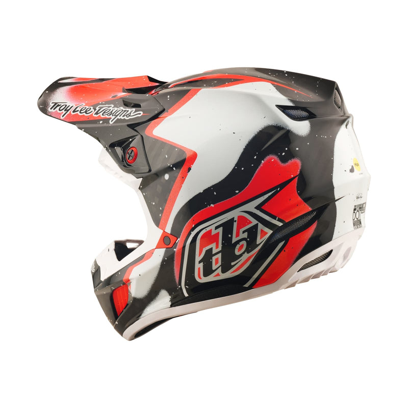 corona motorcycle helmet Troy Lee Designs SE5 Carbon Helmet Membrane Black/Red M