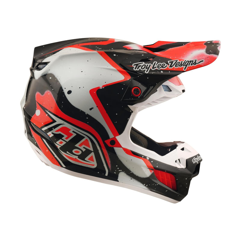 Troy Lee Designs SE5 Carbon Helmet Membrane Black/Red M