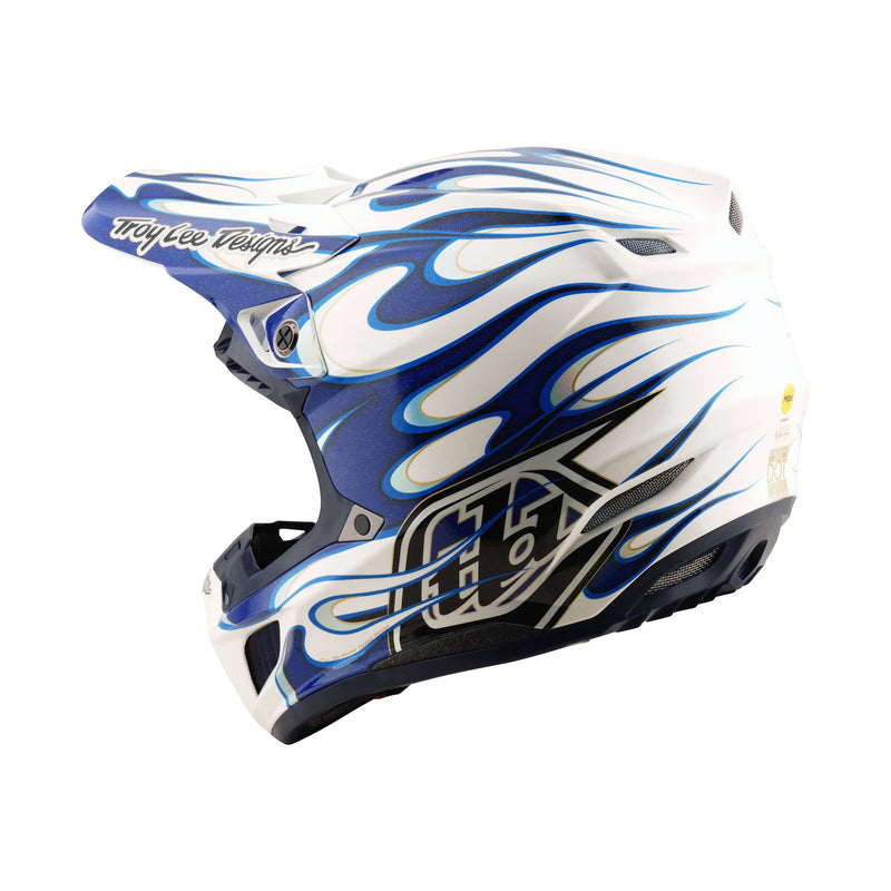 Troy Lee Designs SE5 Composite Helmet Torched Blue 2X-Large