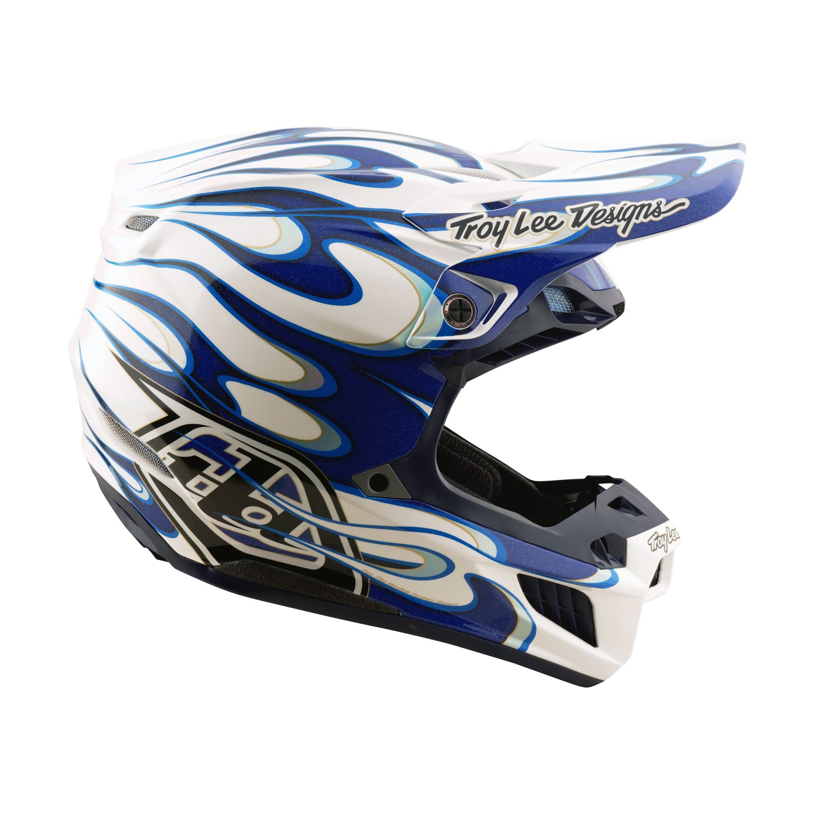Troy Lee Designs SE5 Composite Helmet Torched Blue 2X-Large
