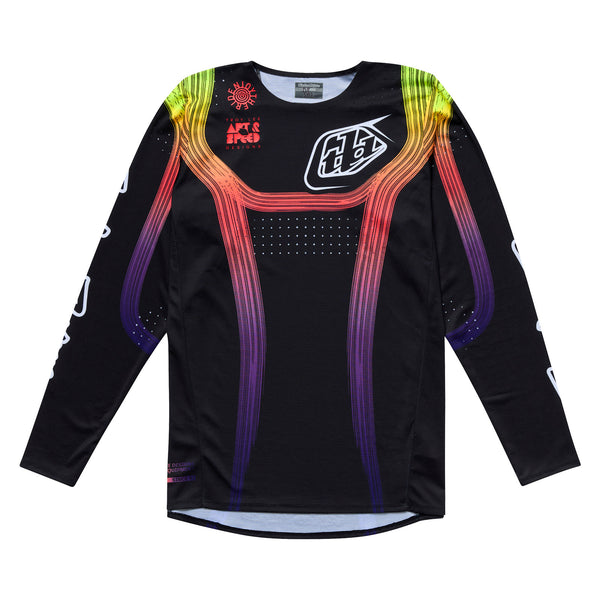 Youth SE Pro Jersey Stripes Black / Multi – Troy Lee Designs