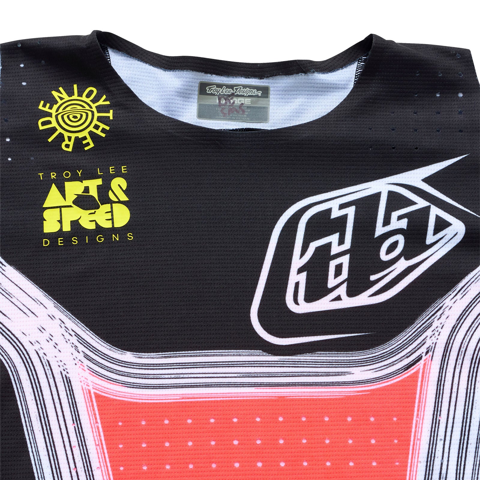 SE Pro Jersey Stripes Infra Red / Black – Troy Lee Designs