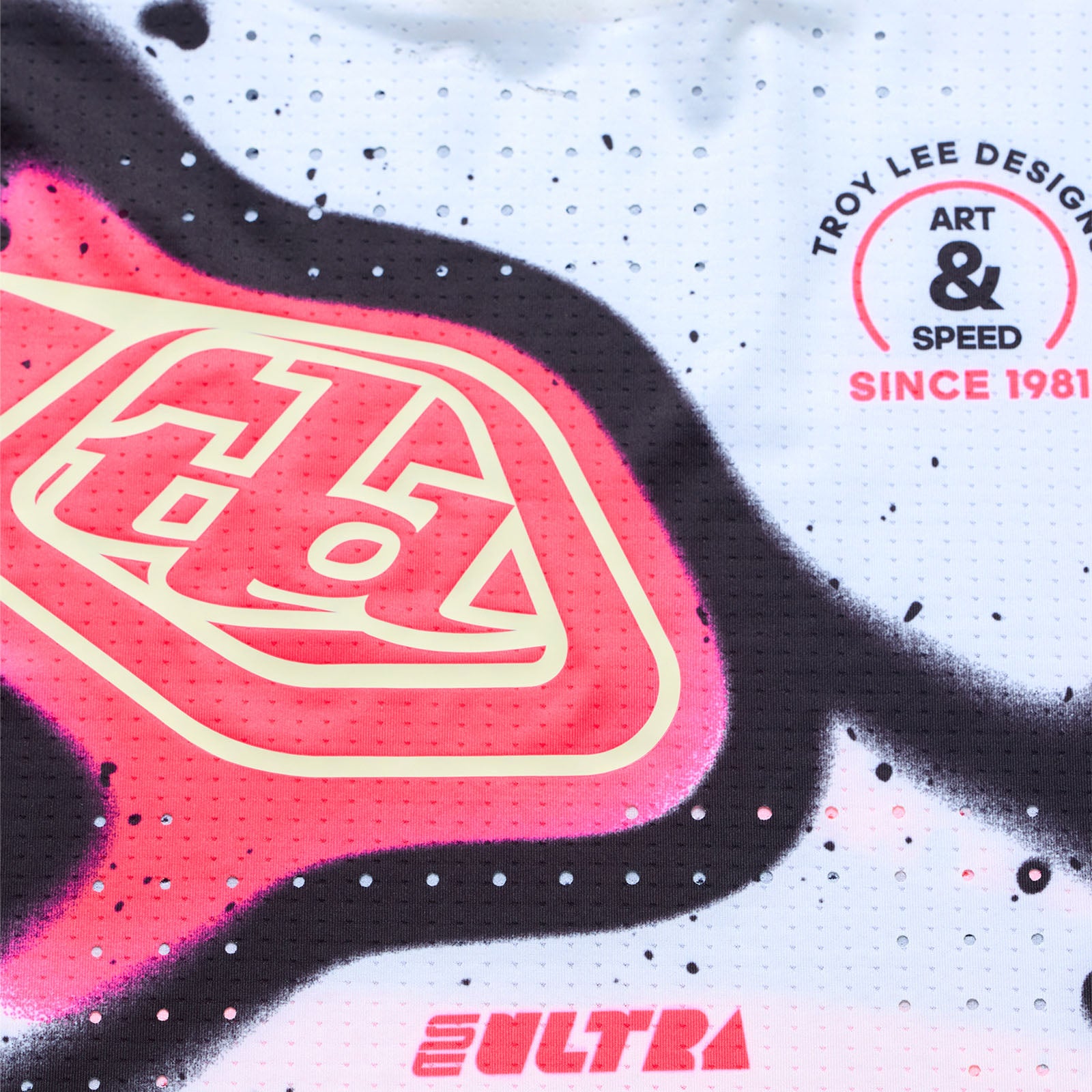 SE Ultra Jersey Membrane White / Infra Red – Troy Lee Designs