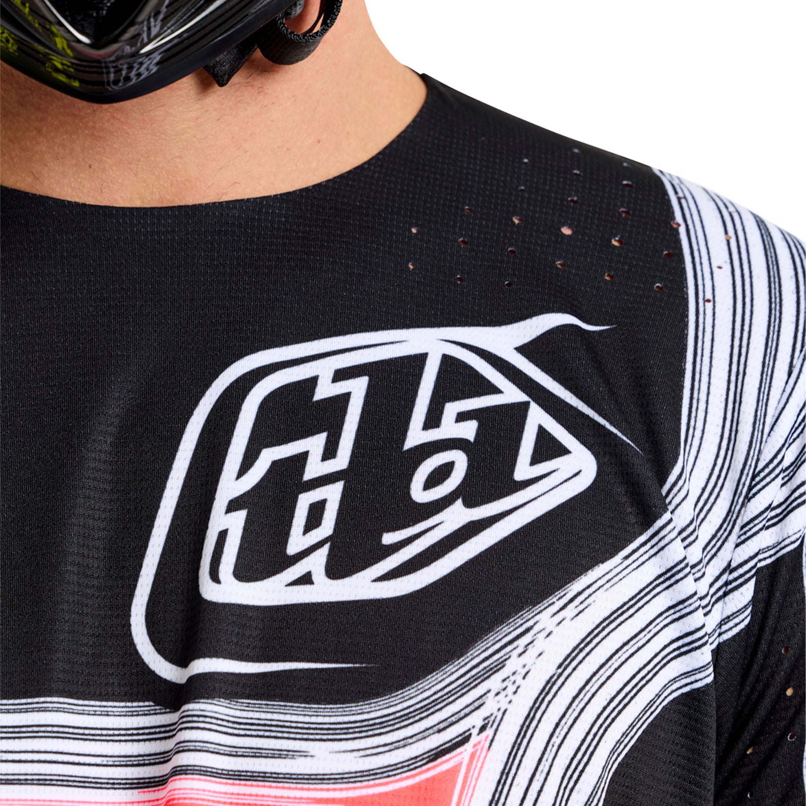SE Pro Jersey Stripes Infra Red / Black – Troy Lee Designs
