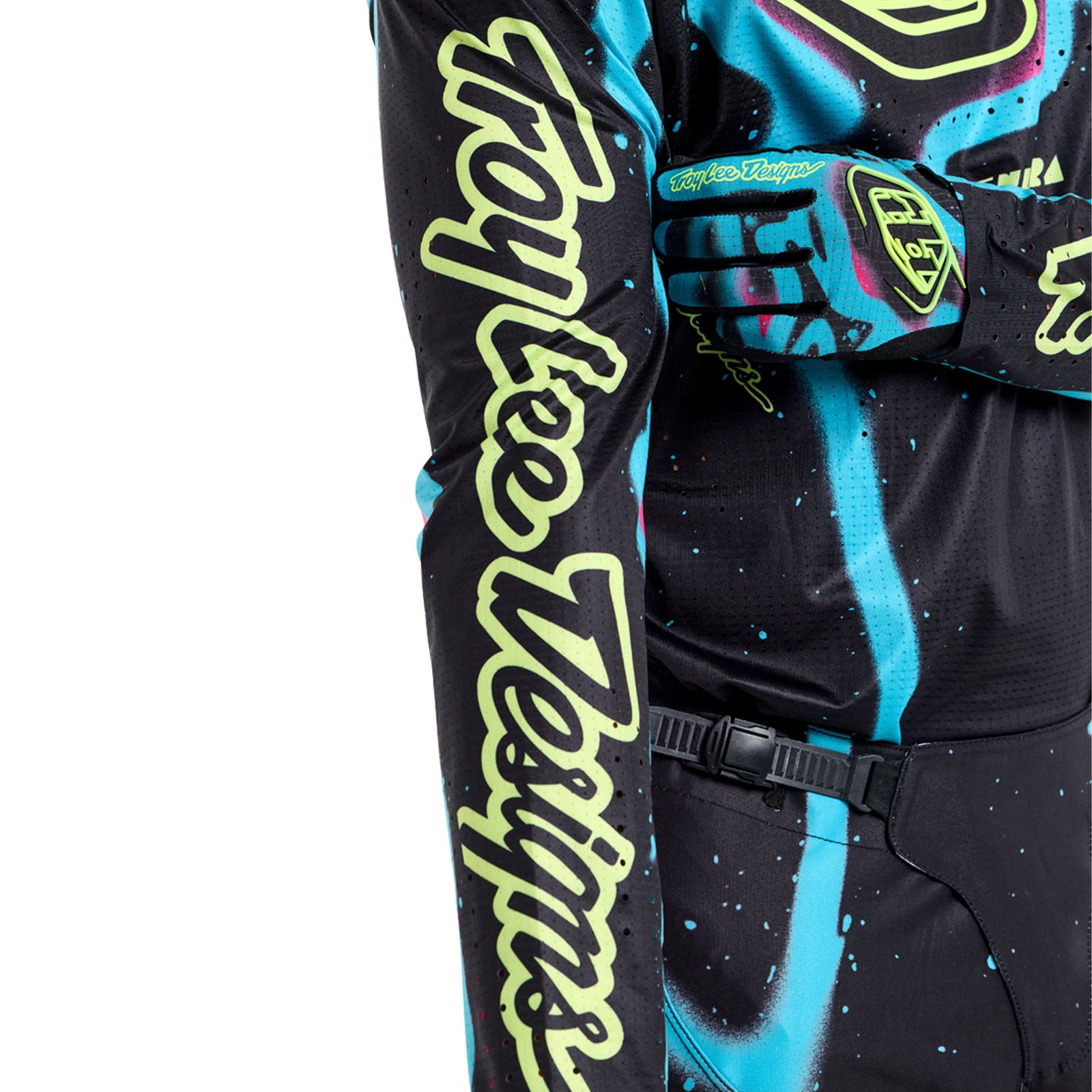 SE Ultra Jersey Membrane Black / Glo Yellow – Troy Lee Designs