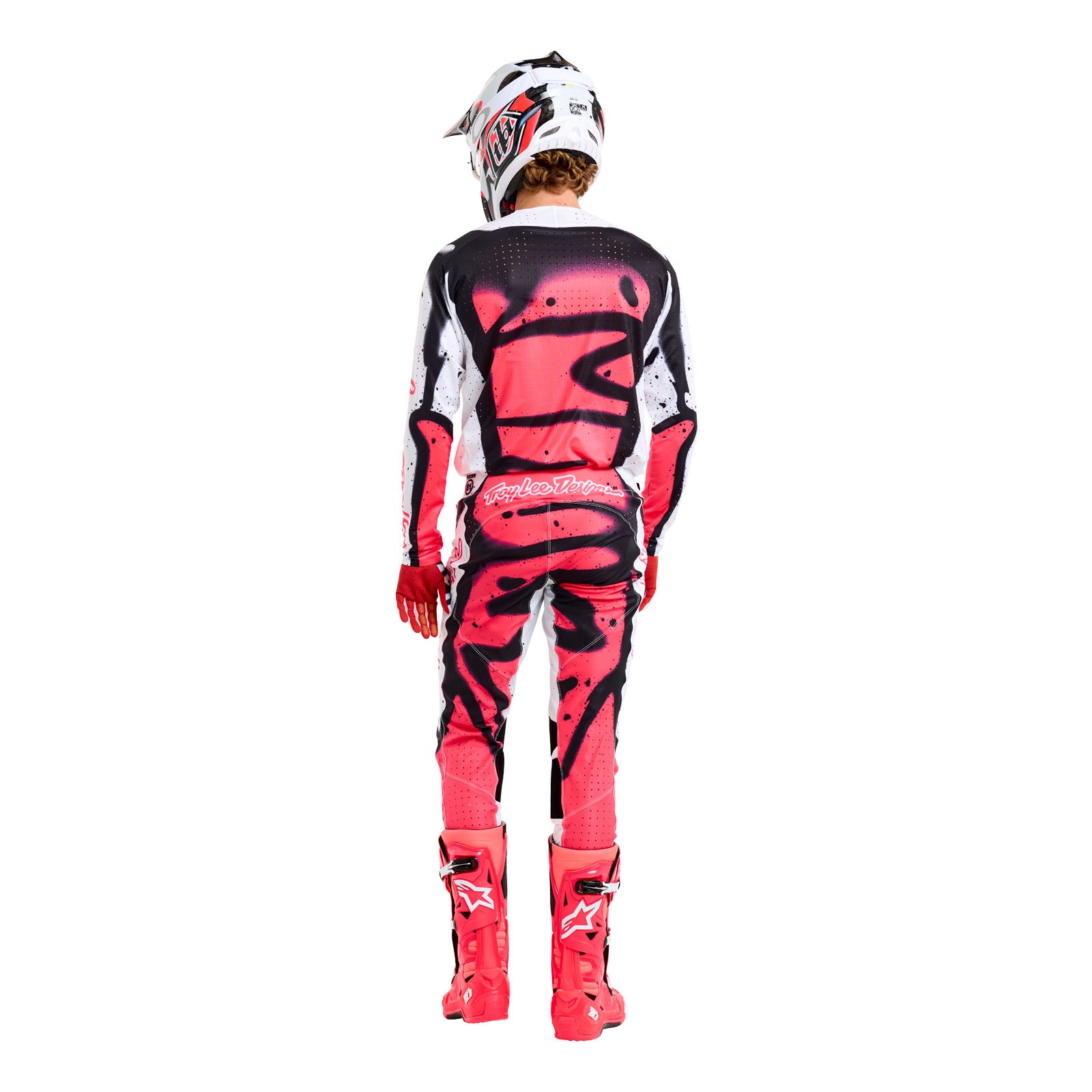 SE Ultra Jersey Membrane White / Infra Red – Troy Lee Designs