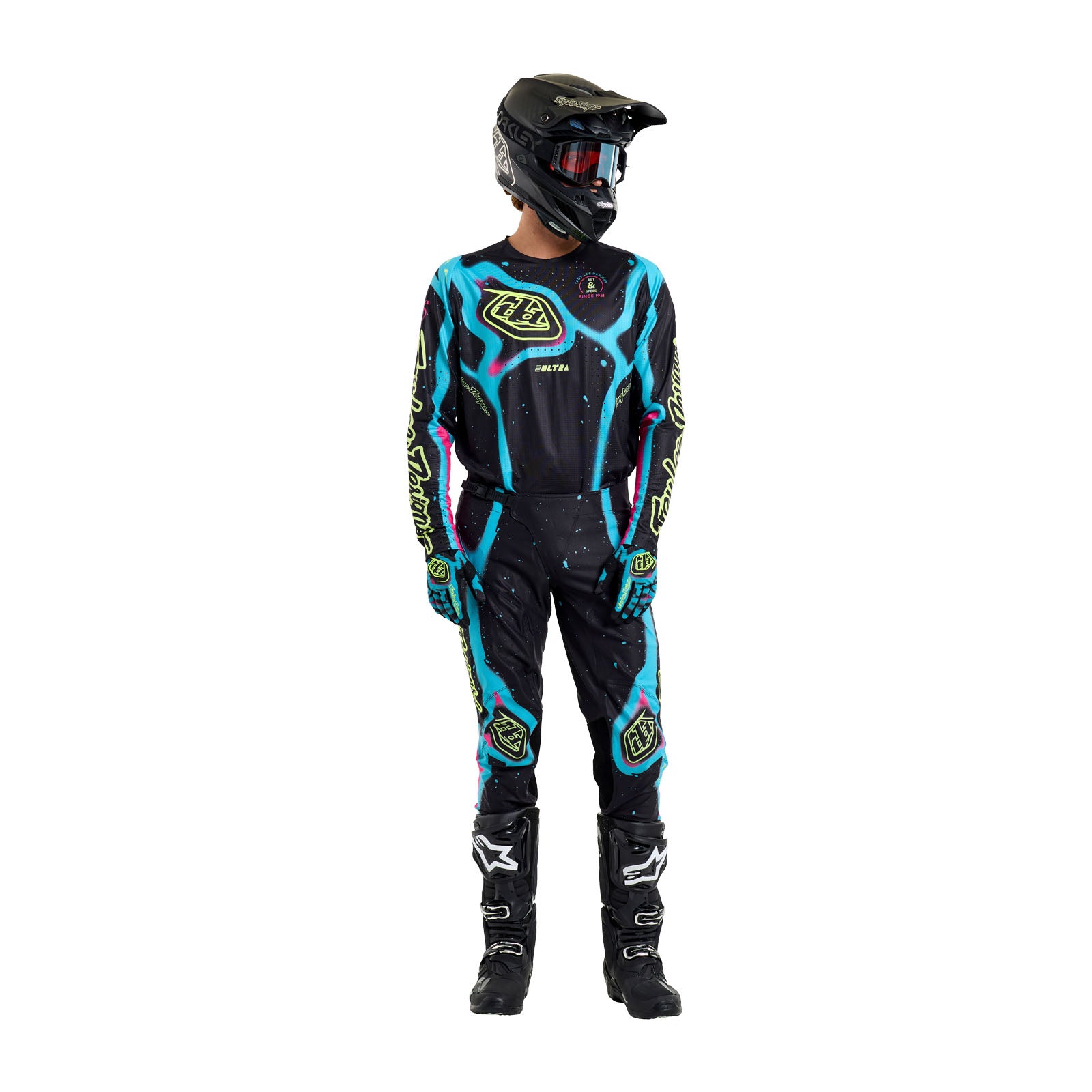 SE Ultra Pant Membrane Black / Glo Yellow – Troy Lee Designs